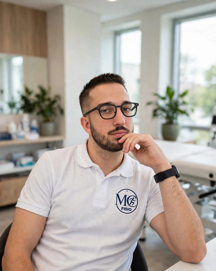 Il Dott. Matteo Caravetta, fisioterapista